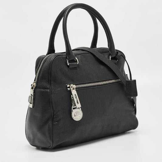 Michael Michael Kors Leather Dome Top Handle Bag