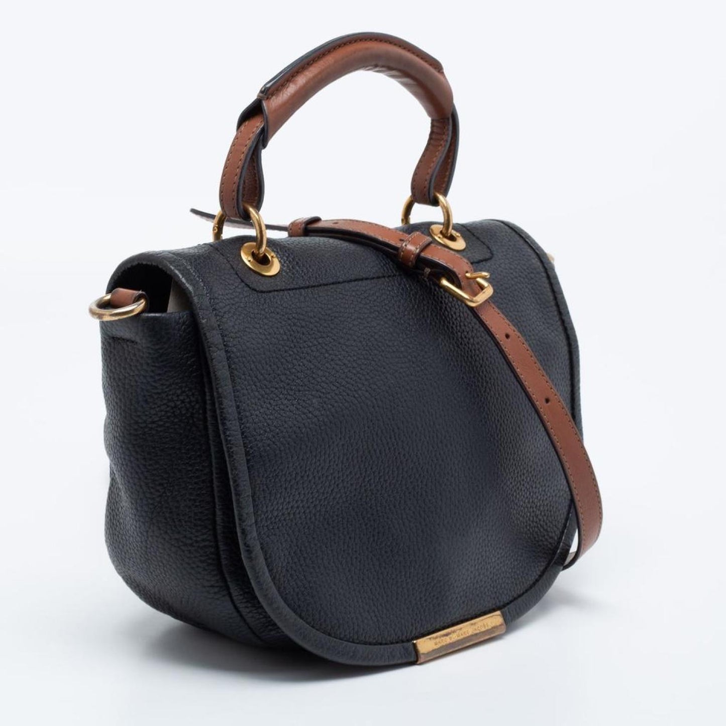 Marc By Marc Jacobs /brown Leather Top Handle Bag