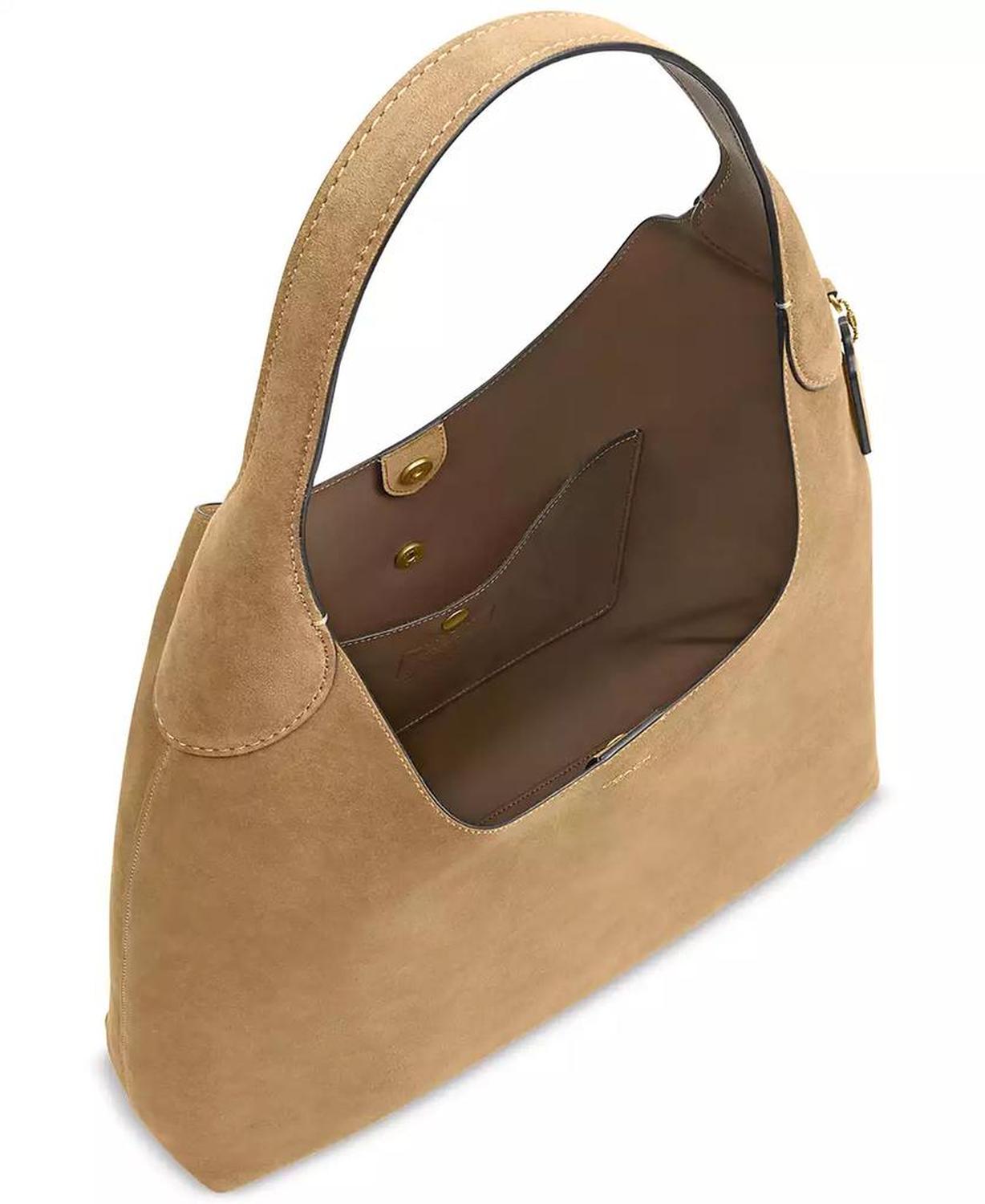 Suede Brooklyn Extra-Large Shoulder Bag 39
