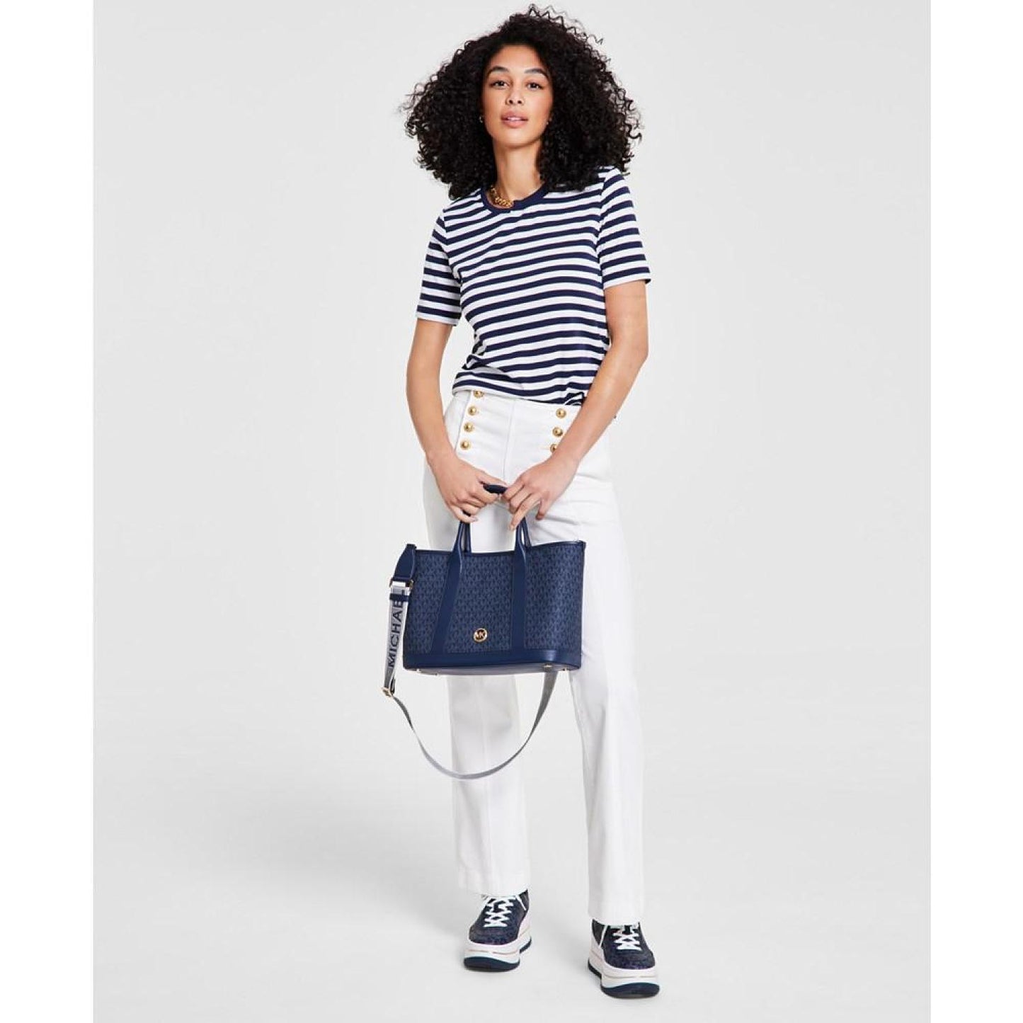 Petite Flared-Leg Sailor Jeans