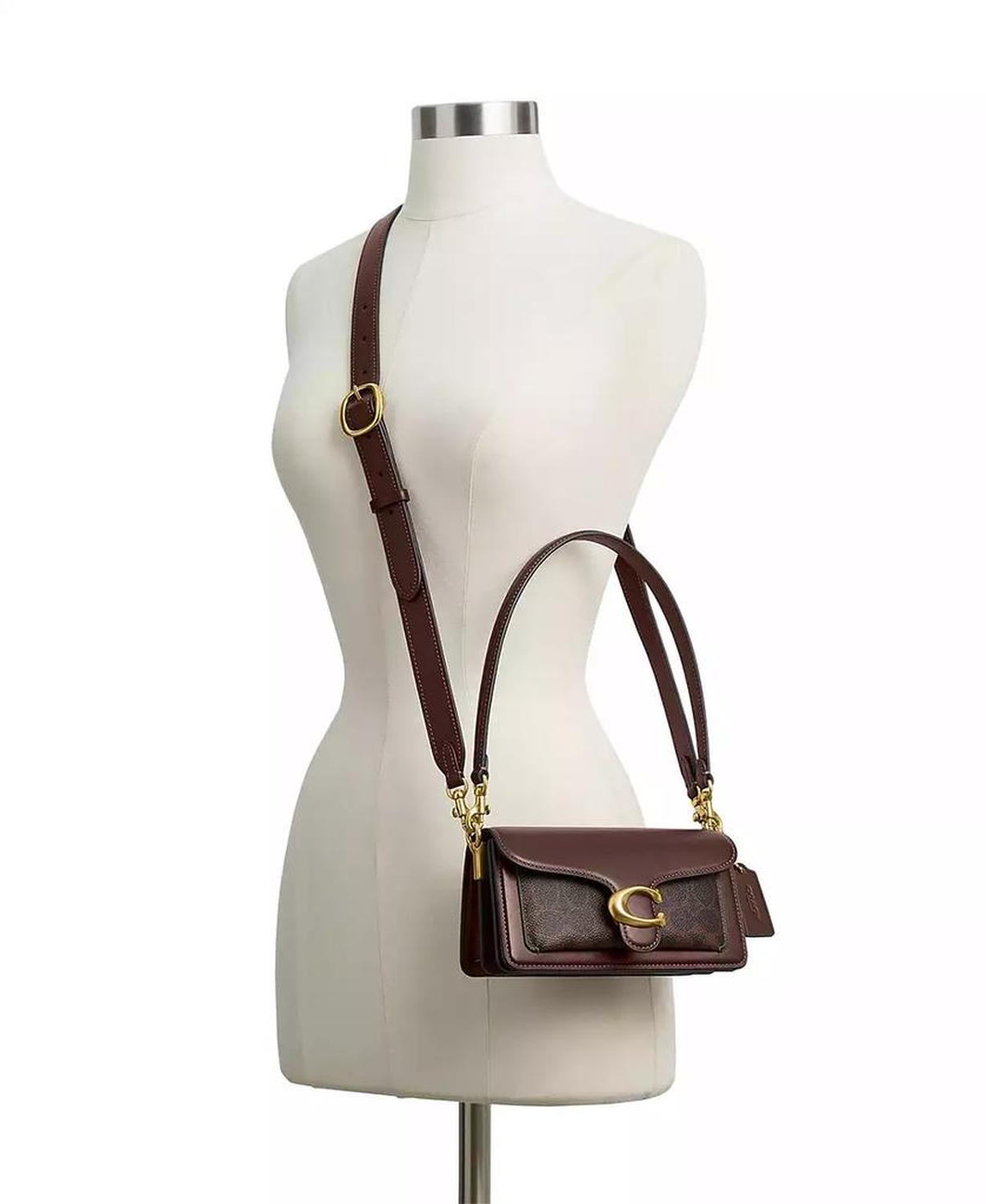 Tabby Small Canvas Signature Shoulder Bag 20