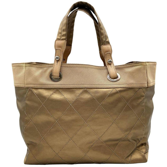 Chanel Cabas  Canvas Tote Bag (Pre-Owned)