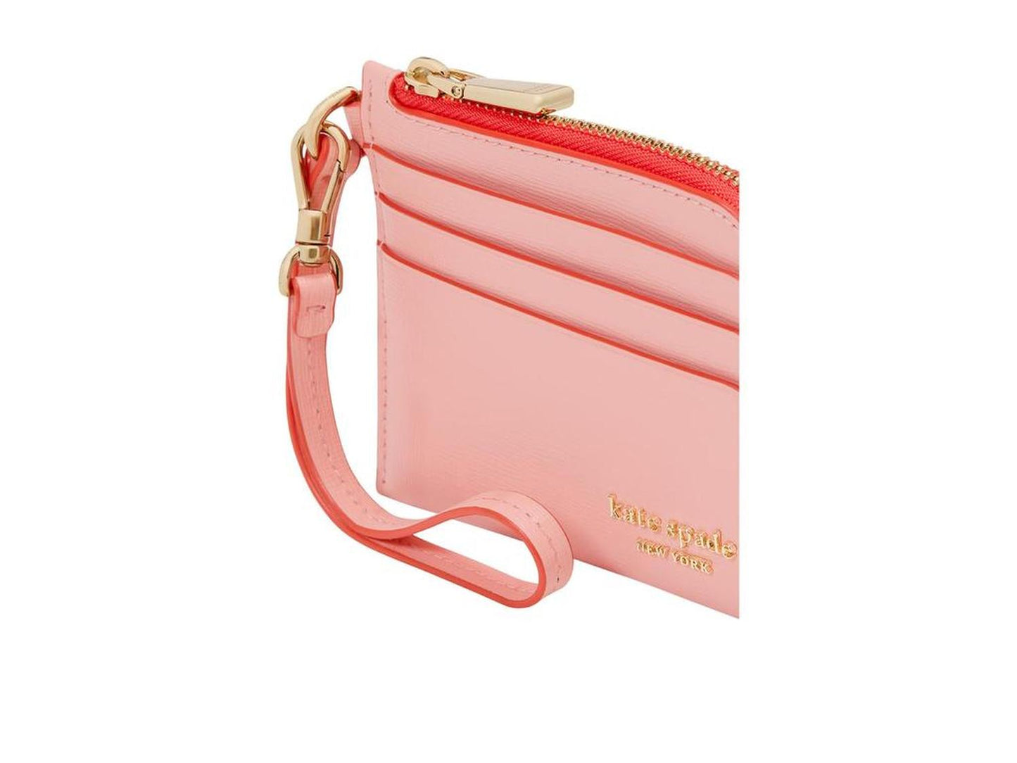 Devin Pop Trim Card Case Wristlet