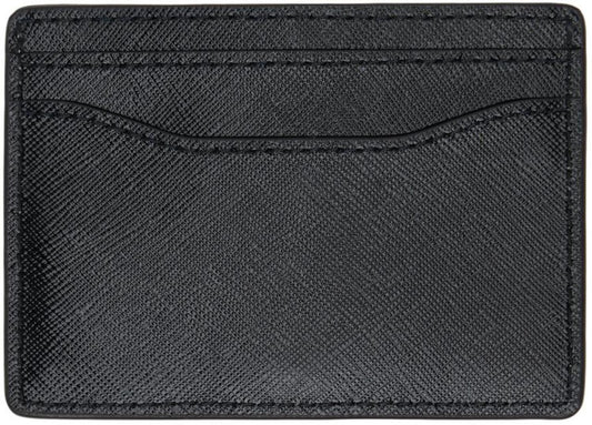 White & Black 'The Utility Snapshot' Card Holder