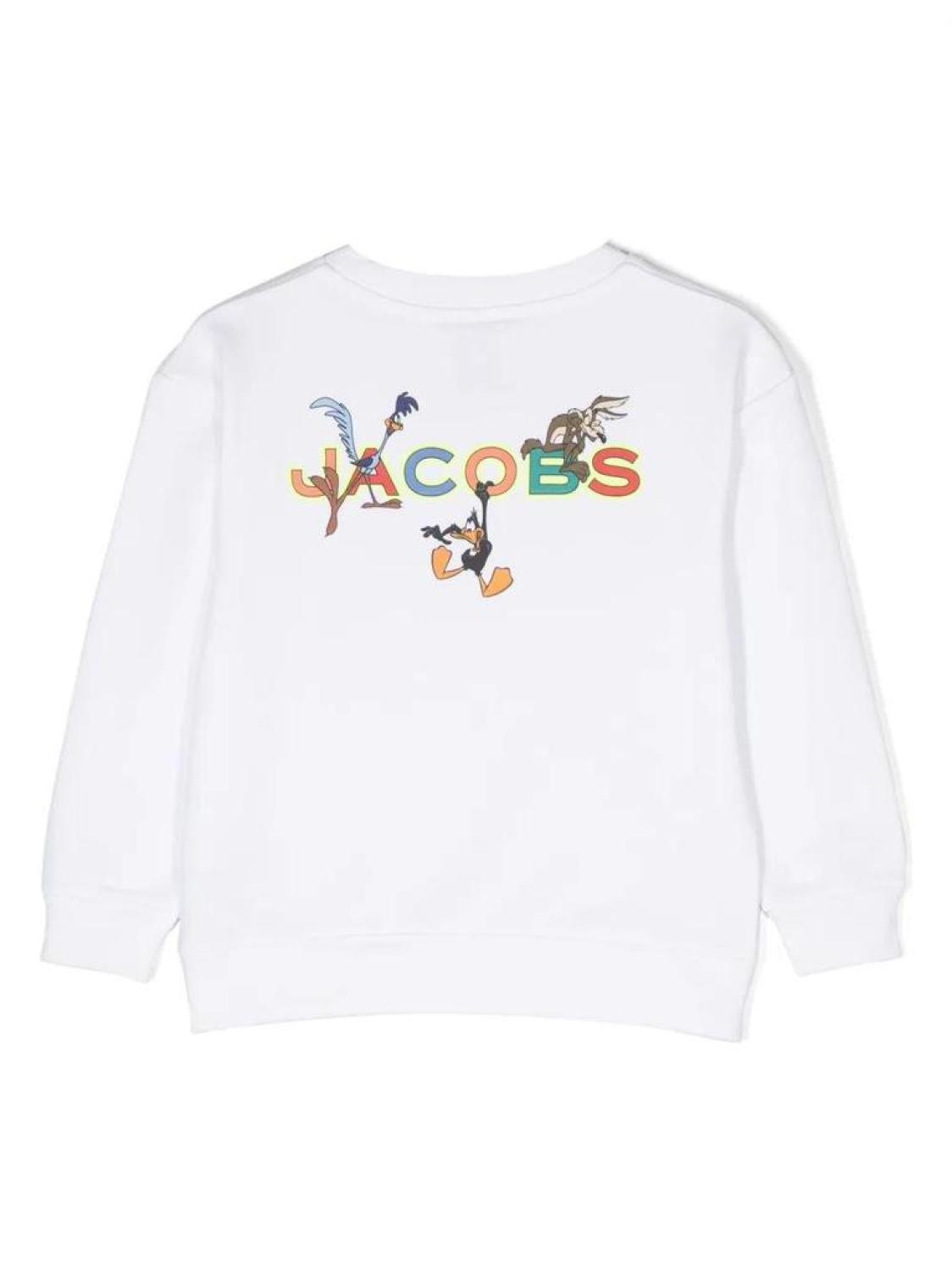 The Marc Jacobs Kids Logo Printed Crewneck Sweatshirt