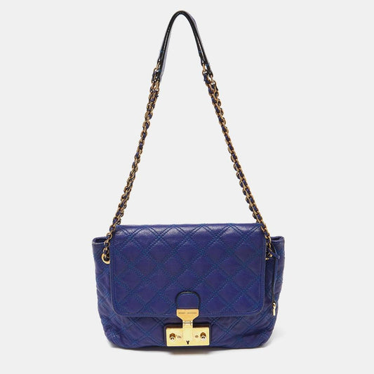 Marc Jacobs Quilted Leather Flap Crossbody Bag