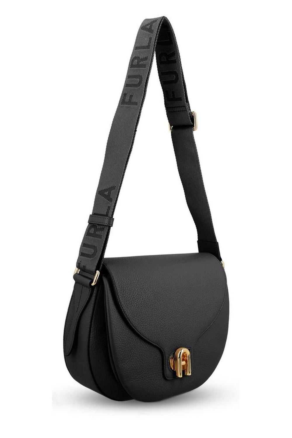 Furla Lotus Foldover Top Crossbody Bag
