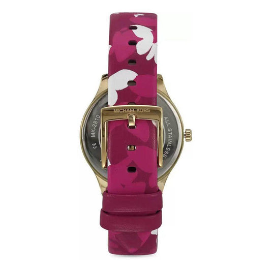 Lexington MK2810 Women's Gold-Tone Red Butterfly Quartz 36mm Watch