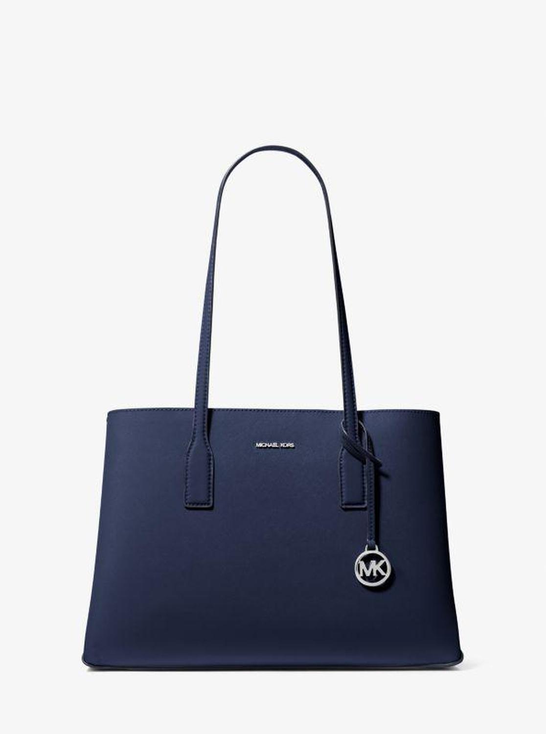 Ruthie Medium Saffiano Leather Tote Bag