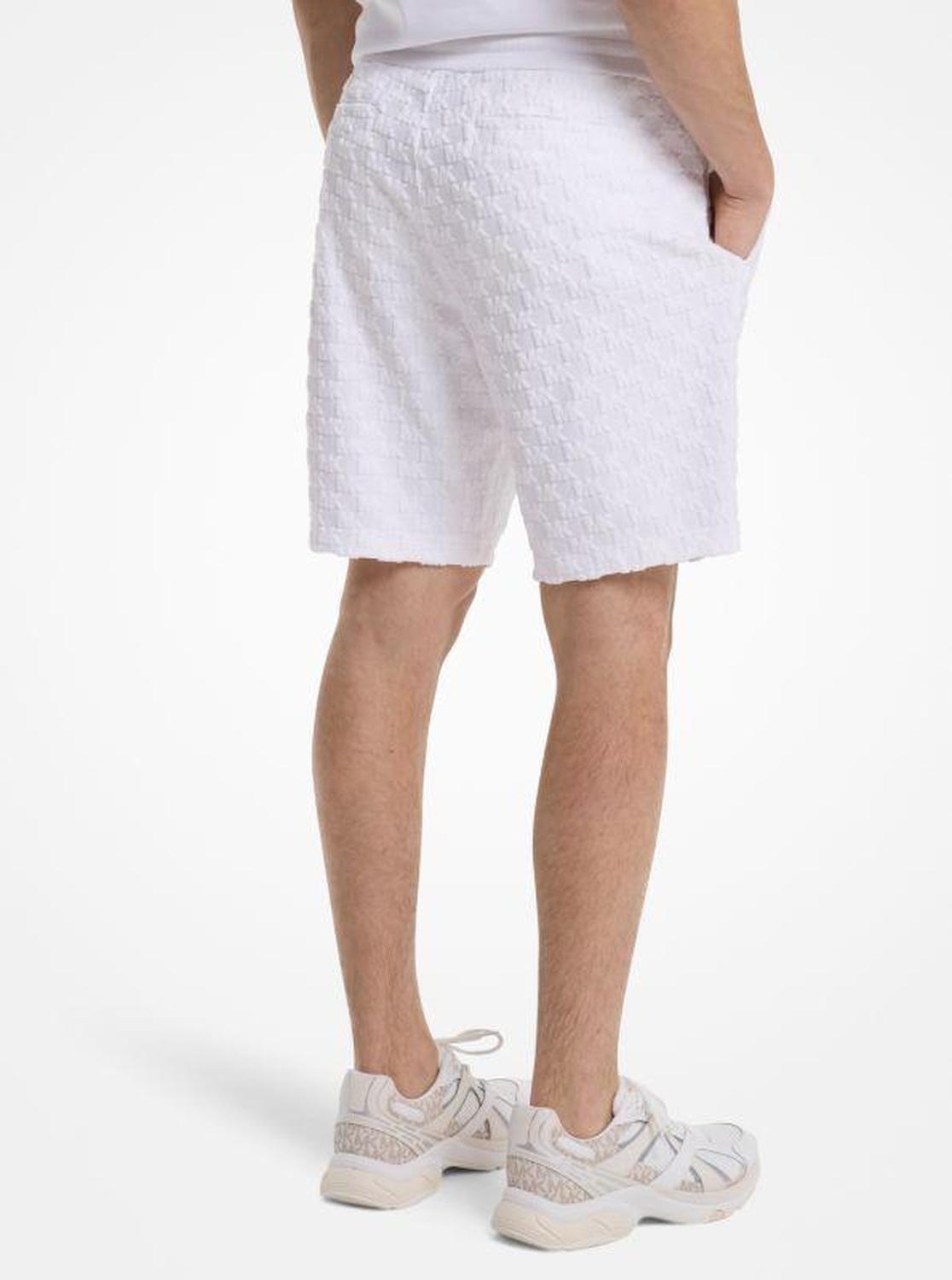 Logo Jacquard Terry Shorts