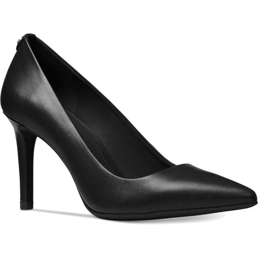 Dorothy Womens Leather Pointed Toe Dress Heels
