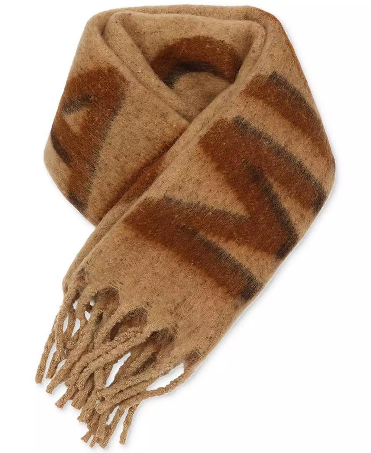 Shadow M Kors Logo Wrap Scarf