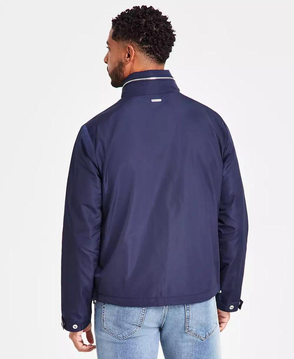 Men's Hooded Lightweight Windbreaker Jacket