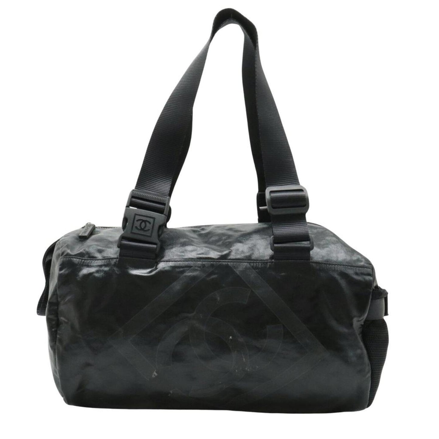 Chanel Sport Line Canvas Shoulder Bag (Pre-Owned)