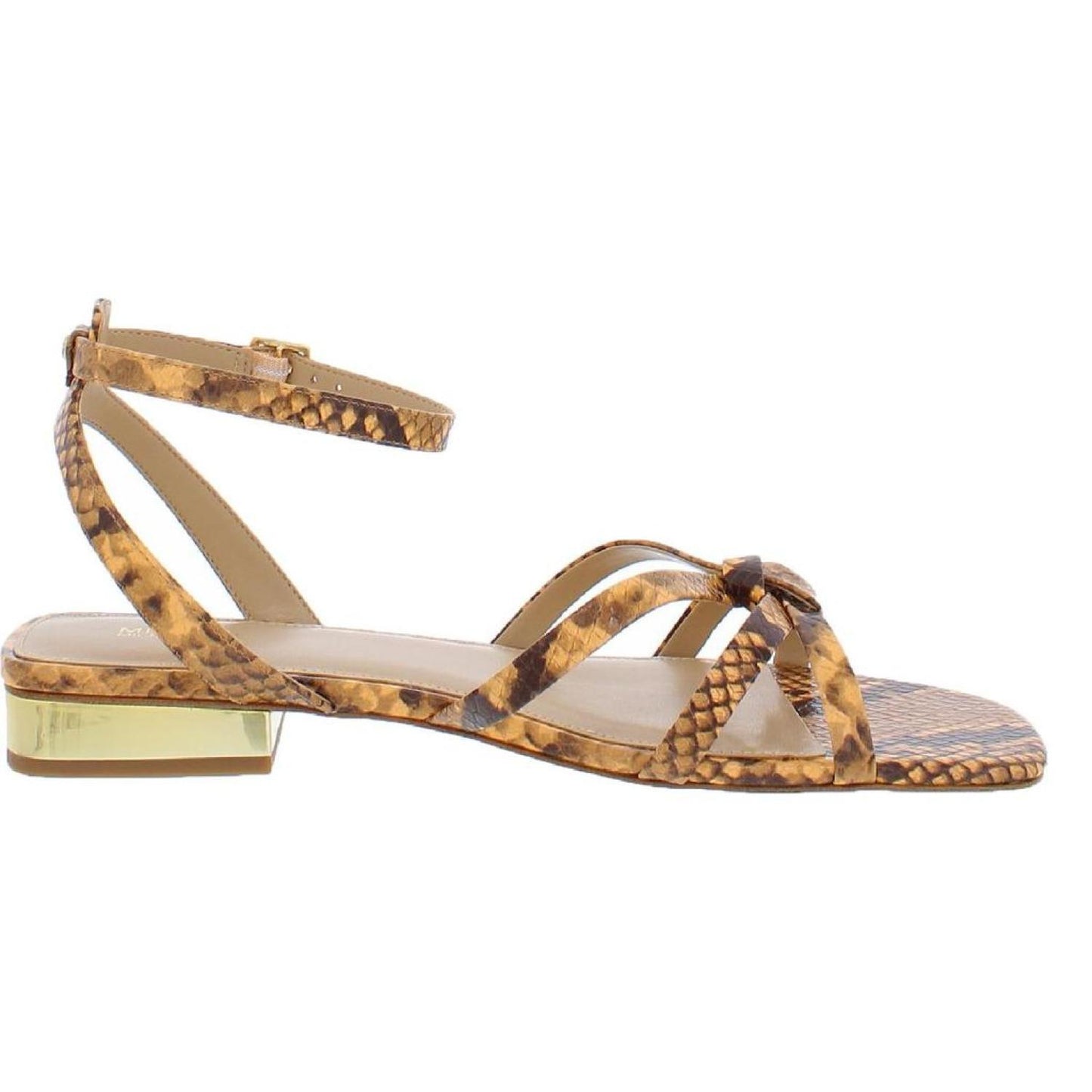 Brinkley Womens Knot Front Dressy Ankle Strap