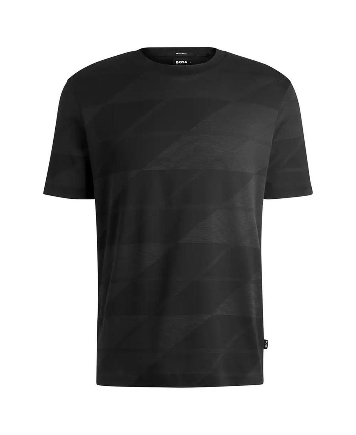 Men's Two-Tone Jacquard T-Shirt