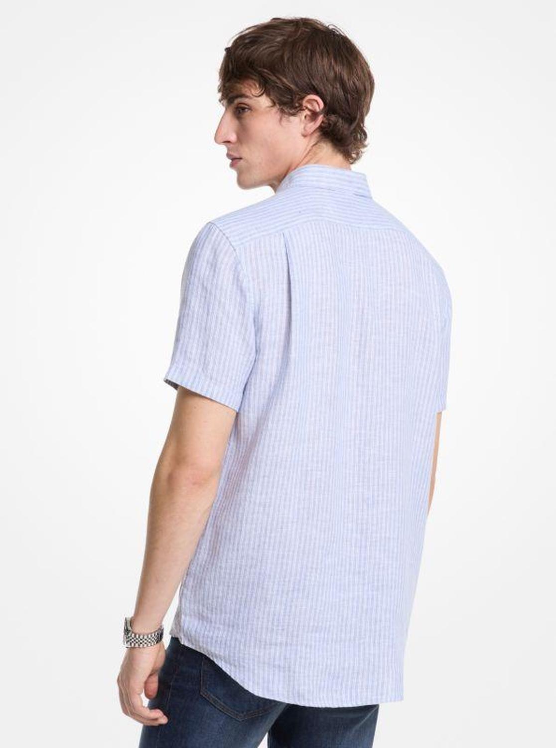 Halo Striped Linen Shirt