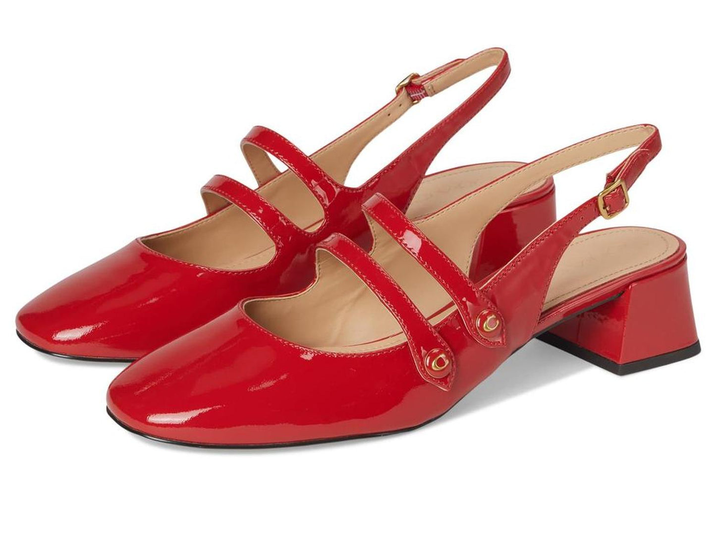 Winley Patent Leather Slingback Mary Jane