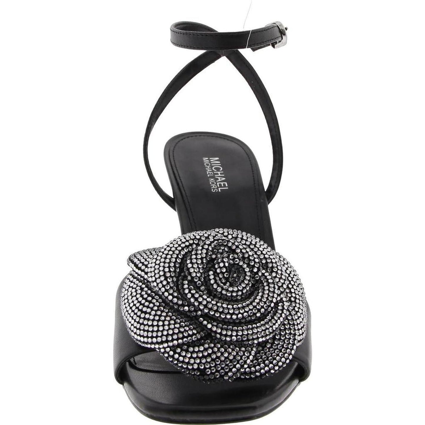 SG24G Womens Embellished Leather Ankle Strap
