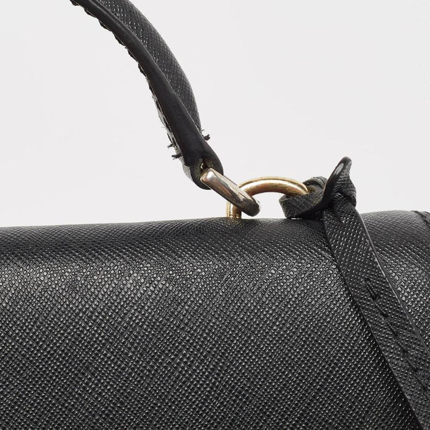 Michael Kors Saffiano Leather Extra Small Ava Top Handle Bag