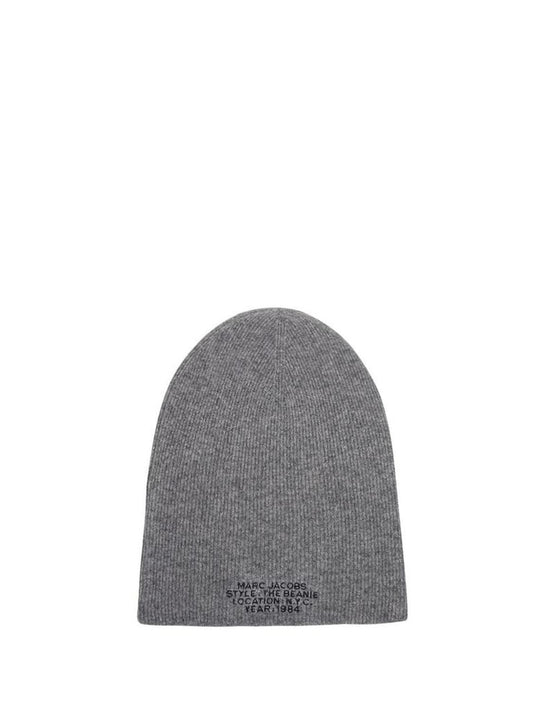 Marc Jacobs Logo Printed Beanie