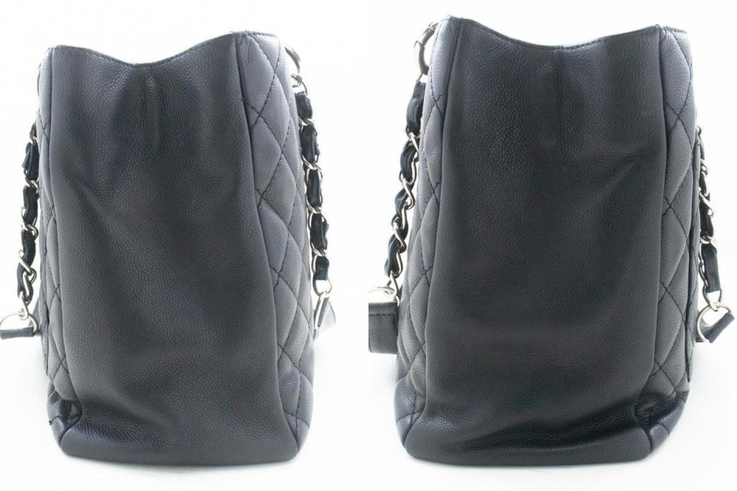 Chanel Gst (Grand Shopping Tote) Leather Tote Bag (Pre-Owned)