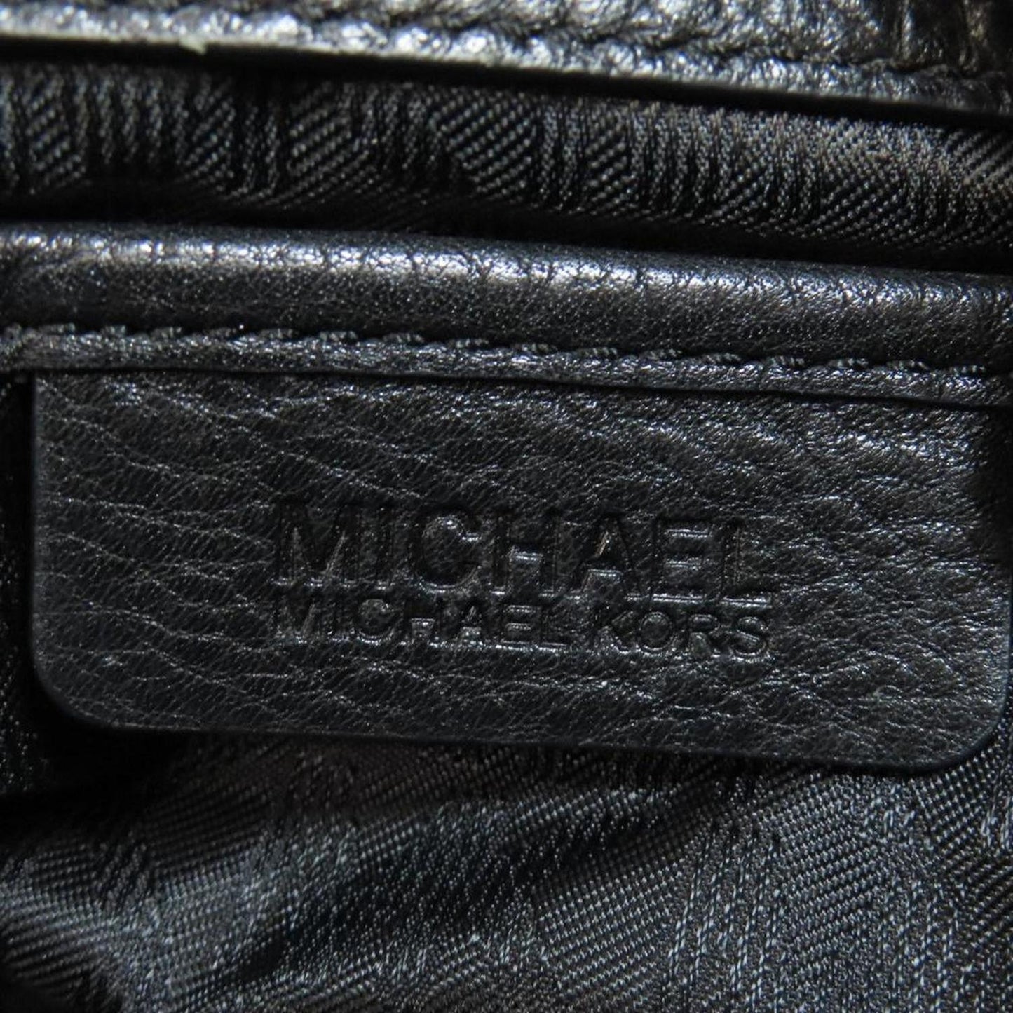 Michael Michael Kors  Leather Boston Bag Handbag Shoulder Bag (Pre-Owned)