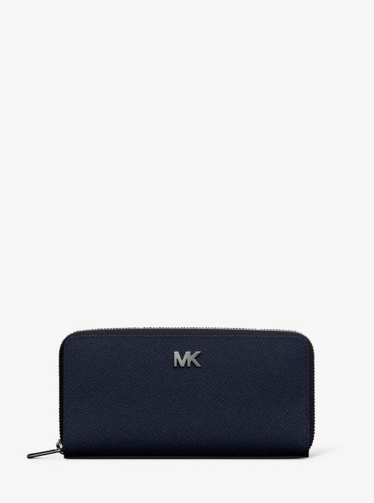 Cooper Saffiano Leather Zip-Around Wallet