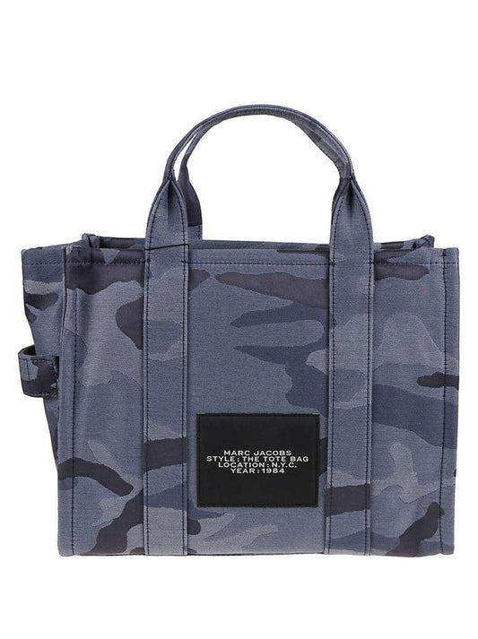 Medium Camouflage Jacquard Tote Bag