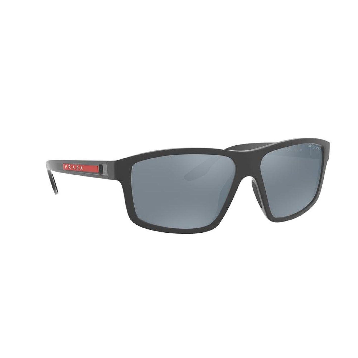 Prada Linea Rossa PS 02XS UFK07H 60mm Mens Rectangular Sunglasses