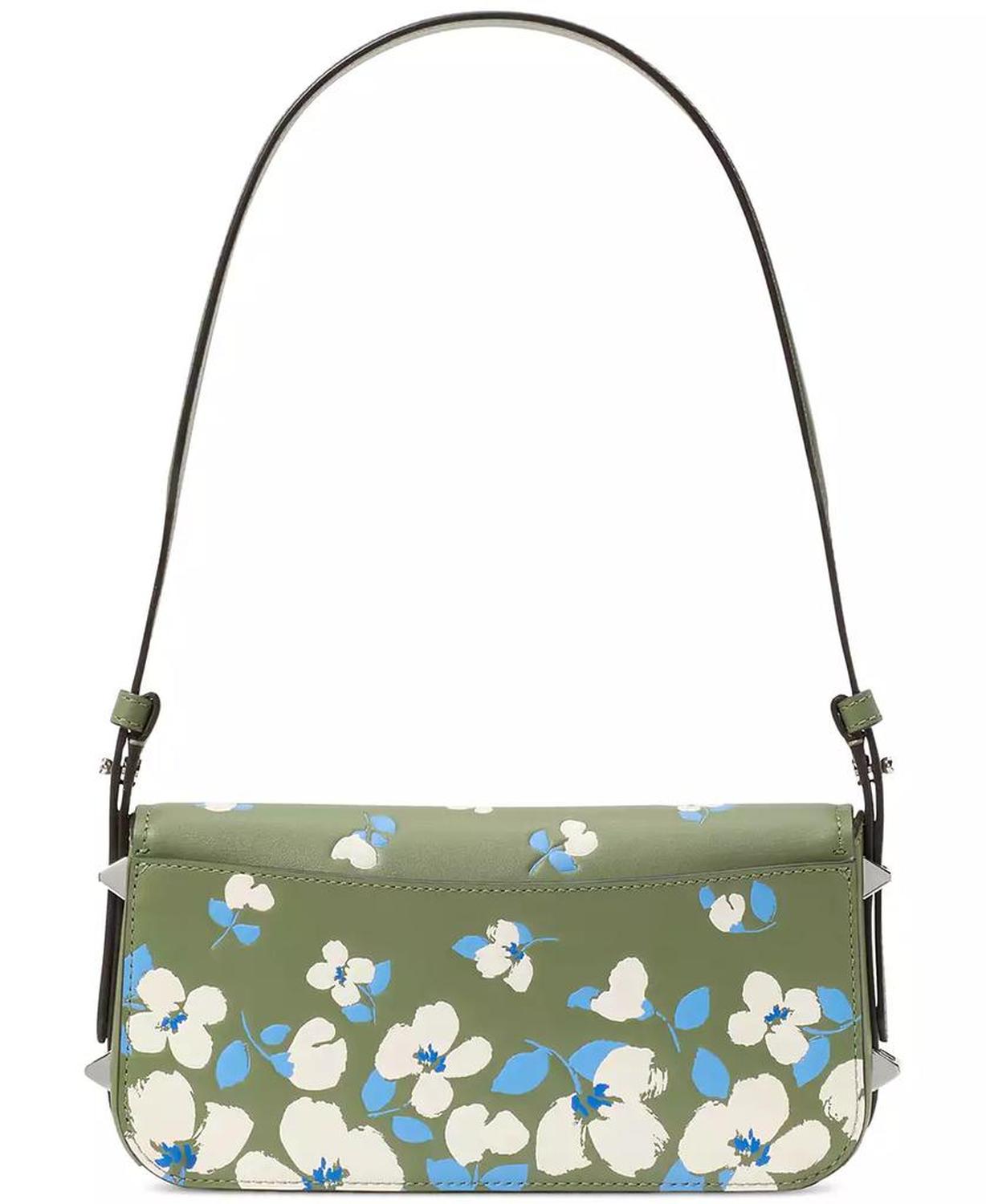 Liv Painterly Bouquet Mini Leather Shoulder Bag
