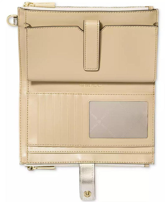 Jet Set Double Zip Wristlet