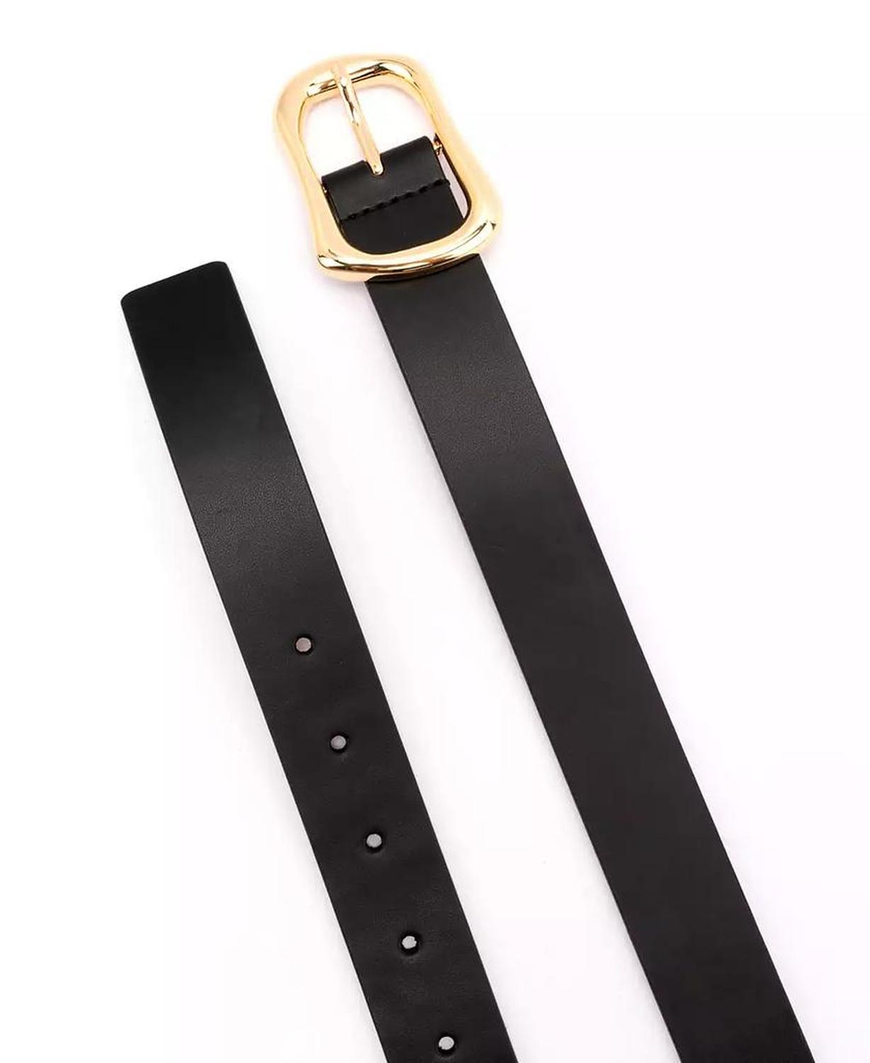 Women's 30mm Molten Metal Buckle Belt