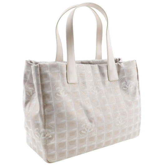 Chanel Travel Line  Canvas Tote Bag (Pre-Owned)