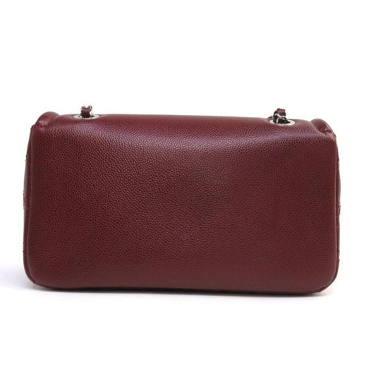 Chanel Flap Bag Leather Shoulder Bag (Pre-Owned)