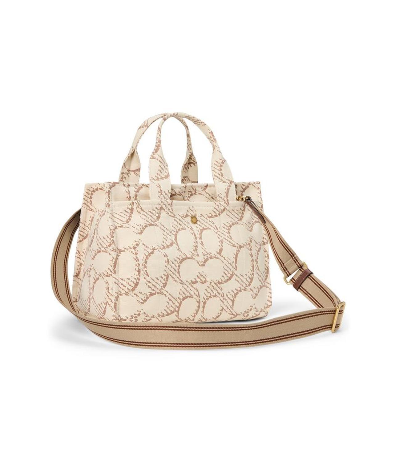 Cargo Tote Bag With Signature Canvas