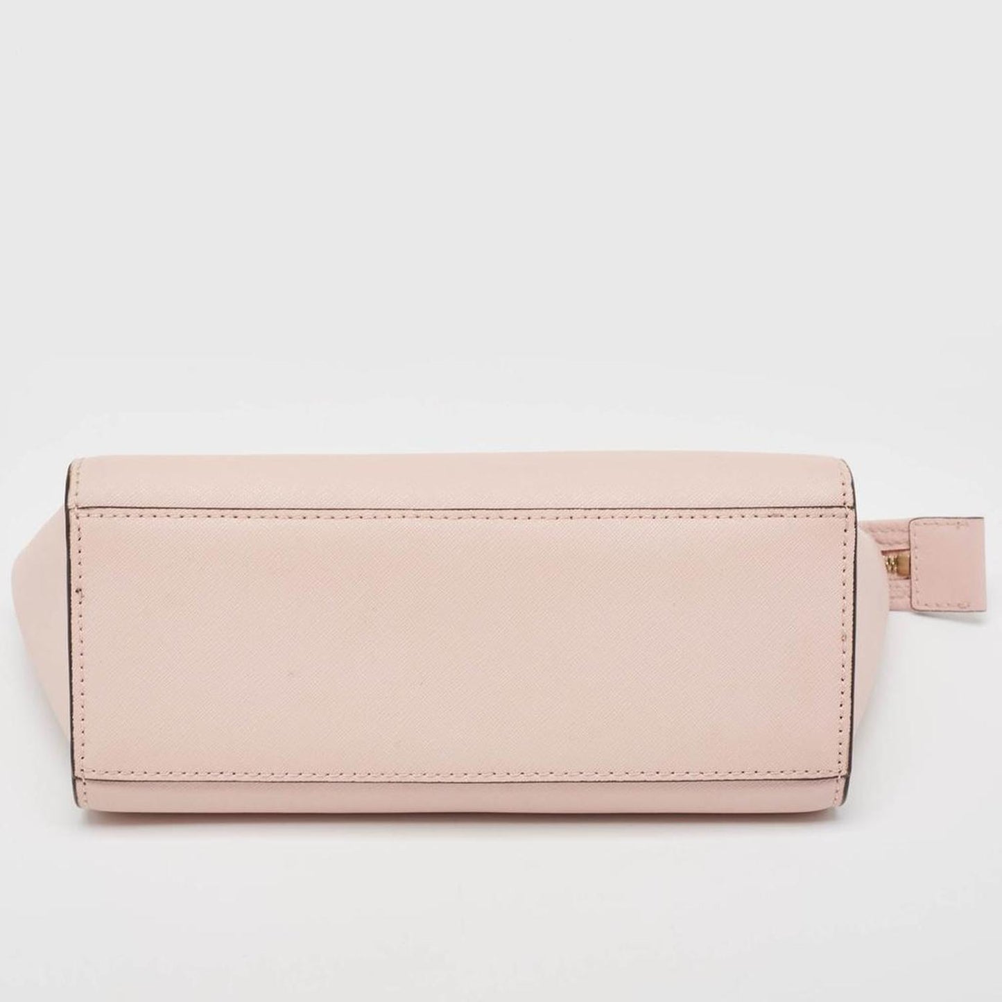 Michael Kors Pink Saffiano Leather Medium Selma Crossbody Bag