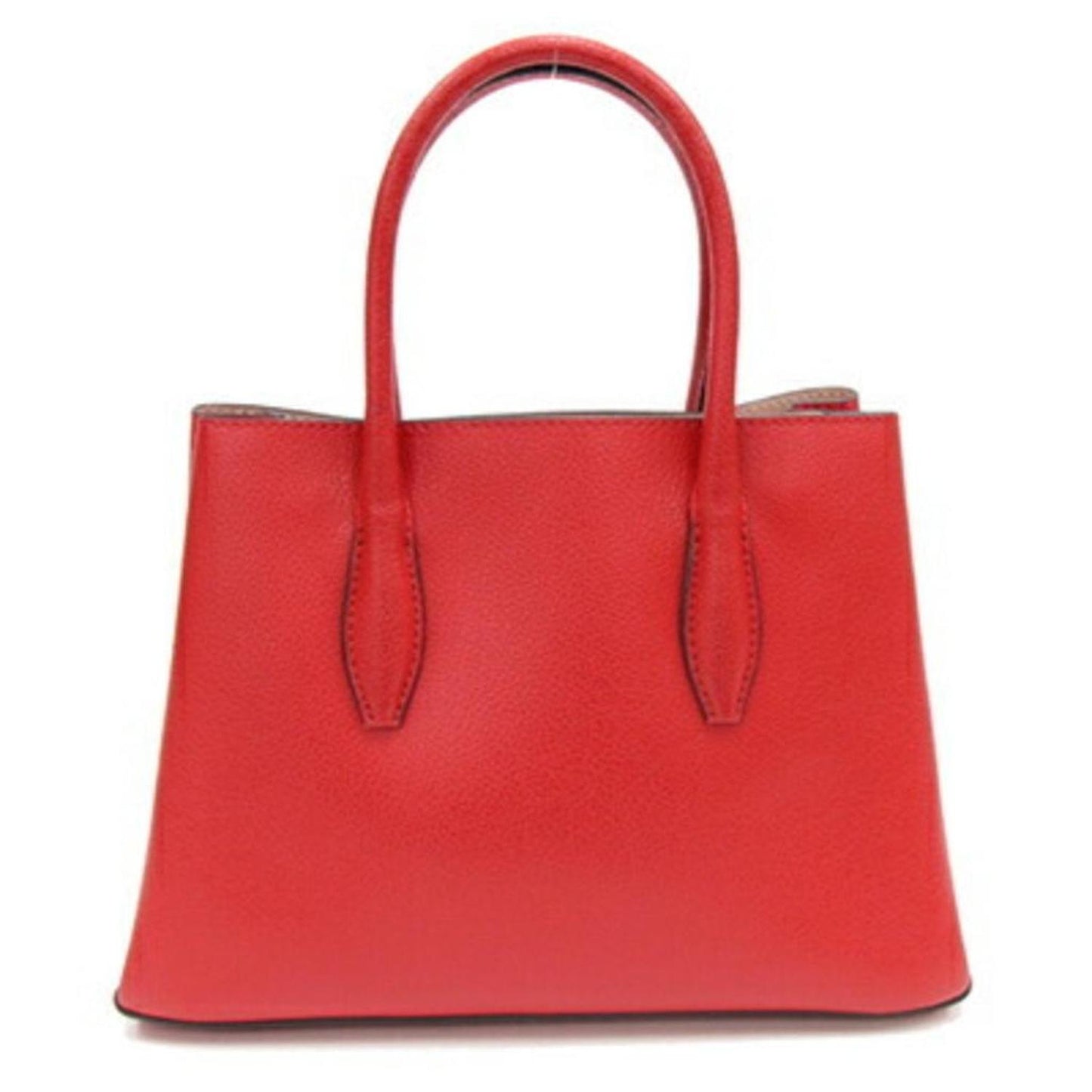 pink Color Leather Handbag (Pre-Owned)