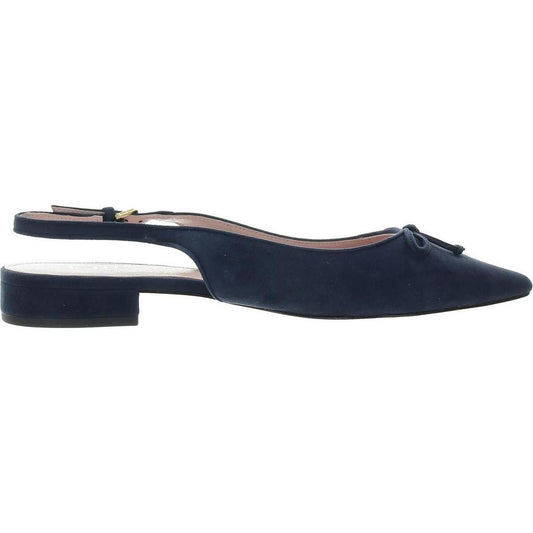 Veronica Womens Adjustable Nubuck Slingbacks
