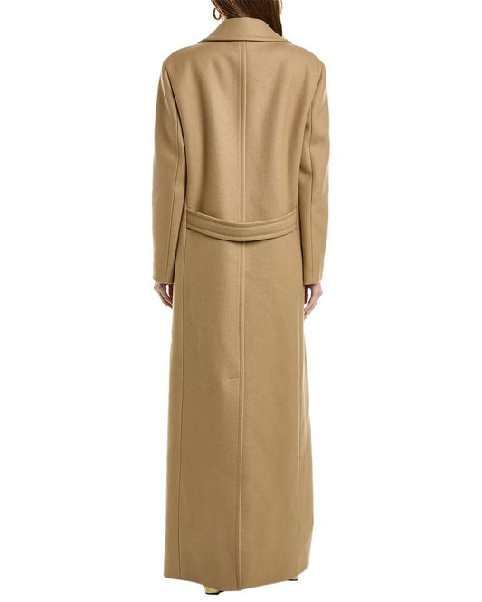 Collection Wool Melton Paillette Coat