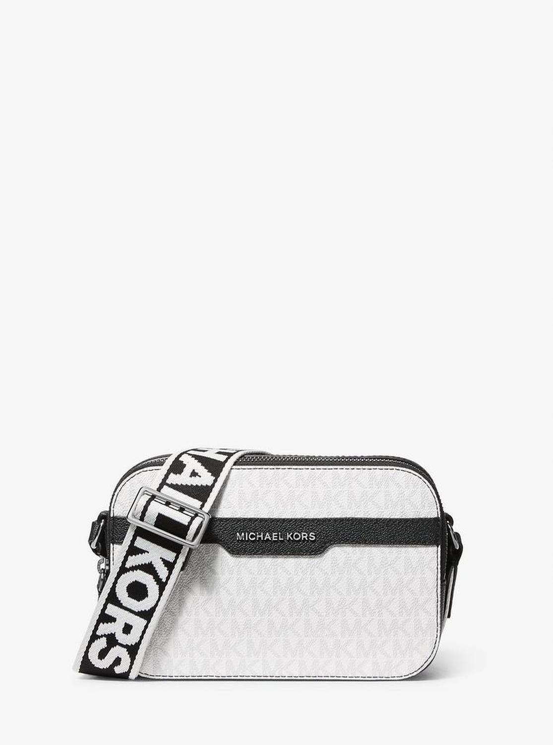Hudson Signature Logo Camera Crossbody Bag