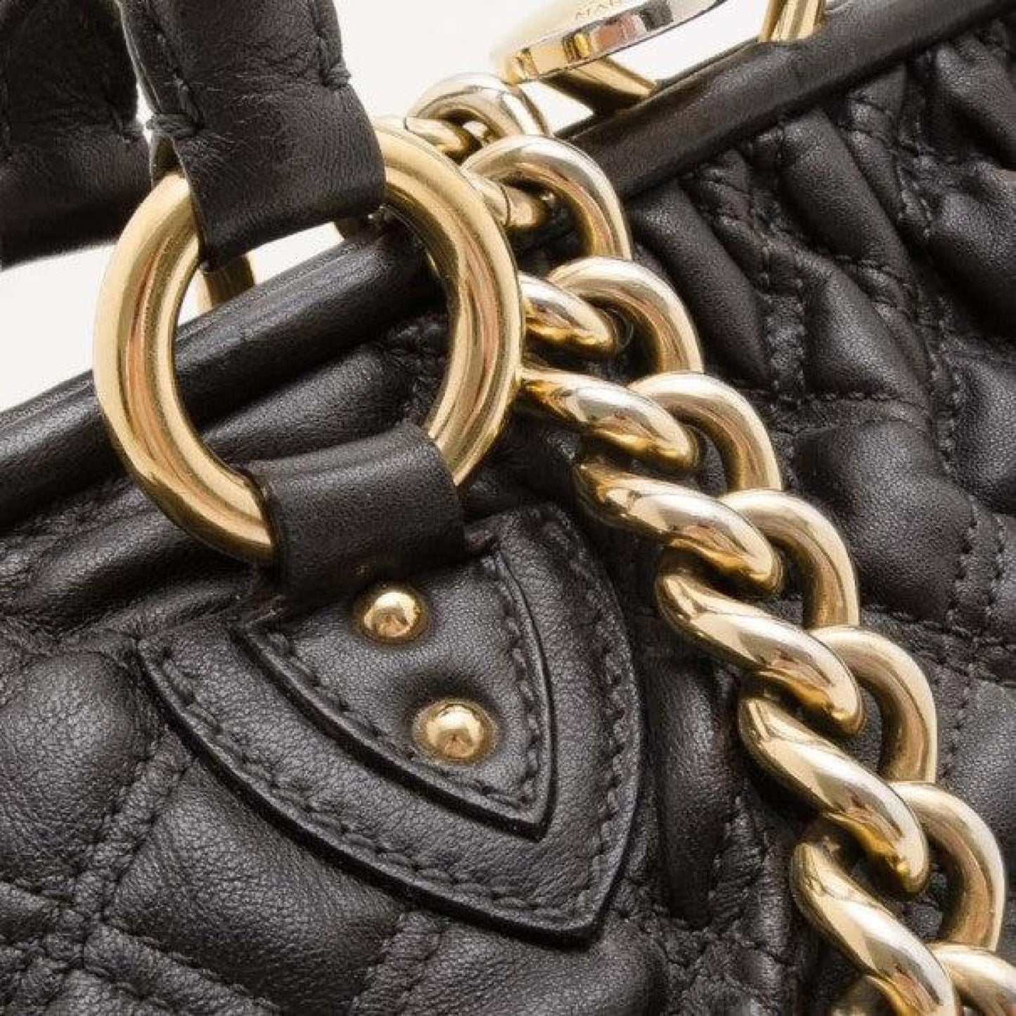 Marc Jacobs Quilted Leather Stam Satchel