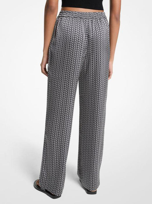 MK2000 Logo Satin Pants