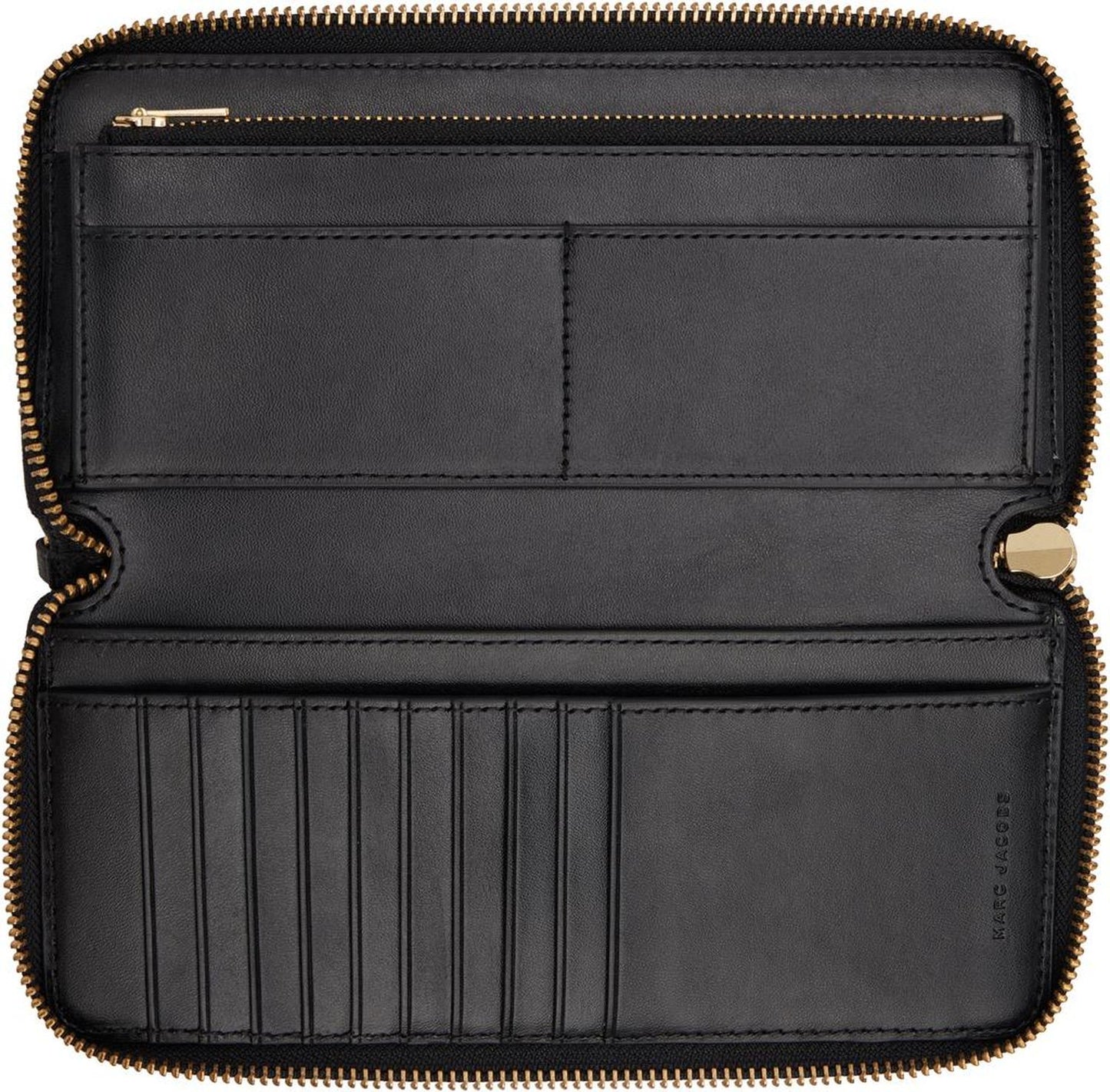 Black 'The Leather Continental' Wallet