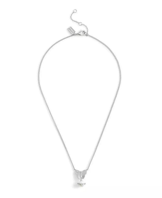 Faux Stone Signature Heritage Butterfly Cultivated Pearl Pendant Necklace