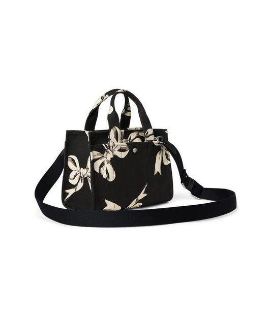 Cargo Tote Bag 26 with Bow Print
