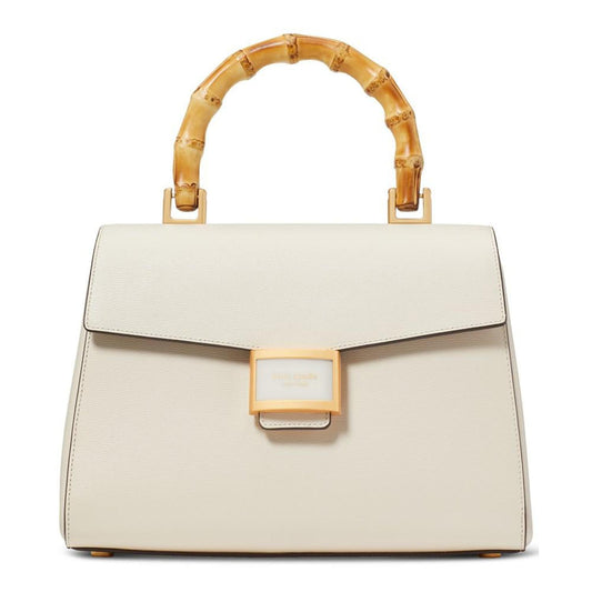 Katy Textured Leather Small Top Handle Bag