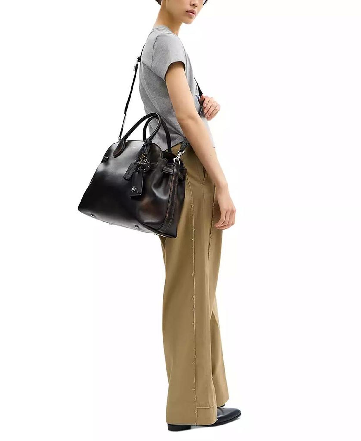 Soft Empire Large Leather Carryall Bag 40