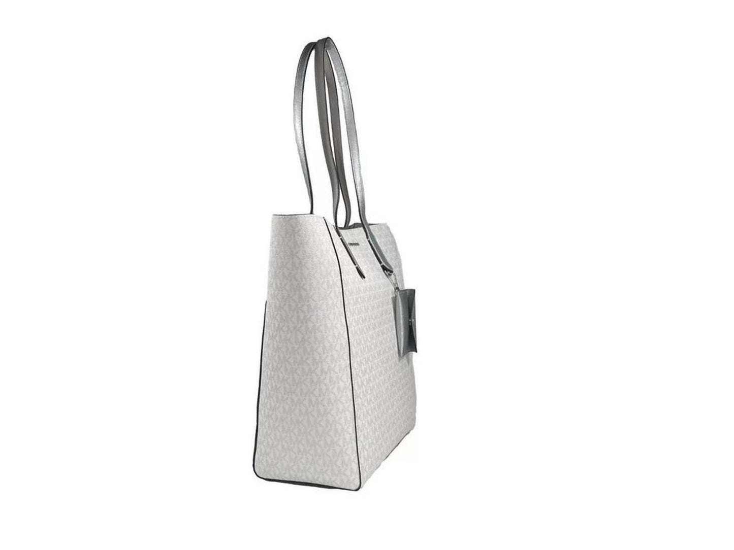 Women's Vincent Tote Purse Bag In Silver