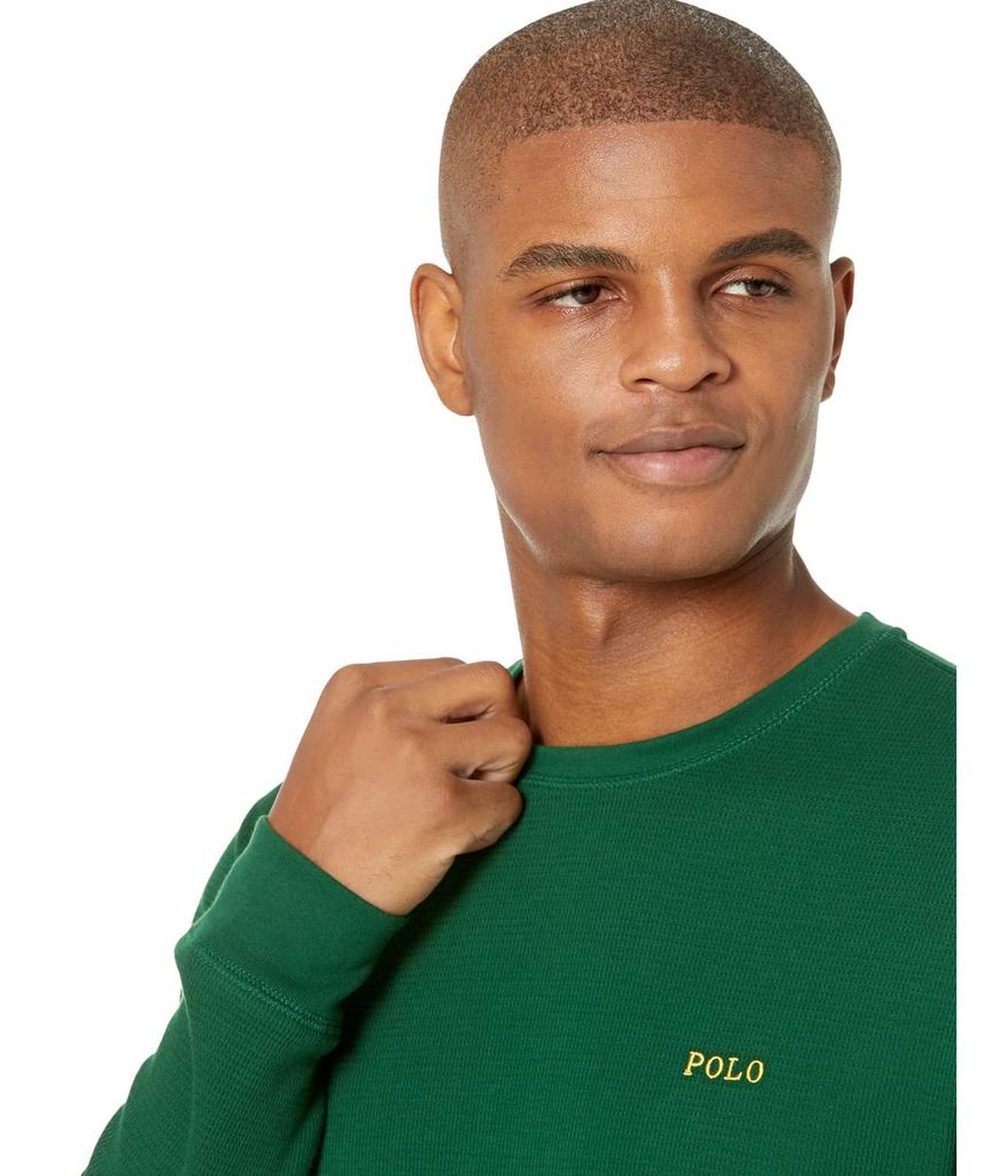 Waffle Long Sleeve Crew